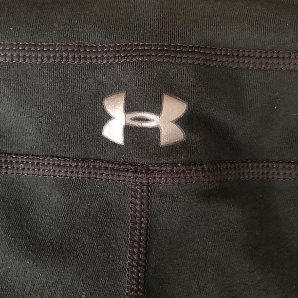 SOLD UA Workout pants underarmour Sm/p black blue - Picture 10 of 10